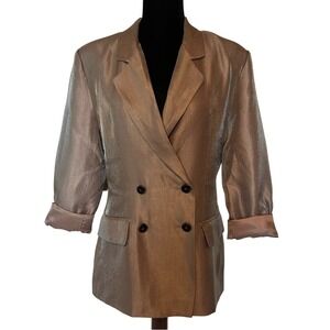 NWT Reset Elegant Double-Breasted Women's Jacket and Short Skort Suit Size S/M